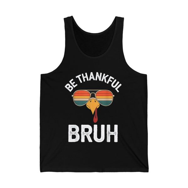Be Thankful Bruh Thanksgiving Turkey Boys Shirt 4