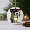Bear Penguin Portland Frog Resist Christmas Ornament 2