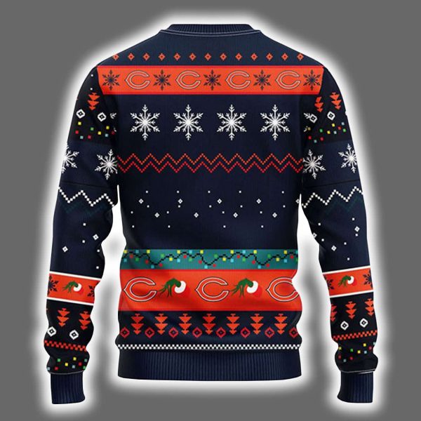 Bears Grnch Hand Ugly Christmas Sweater 3