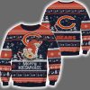 Bears Merry Kissmyass Santa Claus Ugly Christmas Sweater