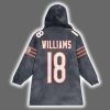 Bears Monsters Of The Midway William 18 Unisex Blanket Hoodie 3