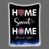 Bears x Cubs Home Sweet Home Personalized Blanket