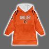 Bengals Who Dey Joe Burrow 9 Blanket Hoodie 2