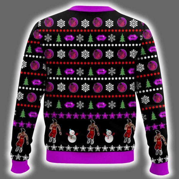 Bianca Belair Ugly Christmas Sweater 3