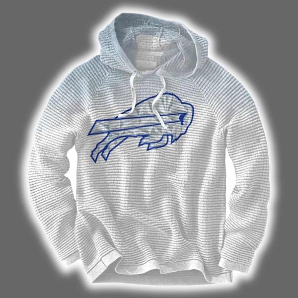 Bills 2025 2026 Cold Front Waffle Hoodie 2