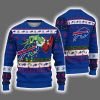 Bills Grnch Hand Ugly Christmas Sweater