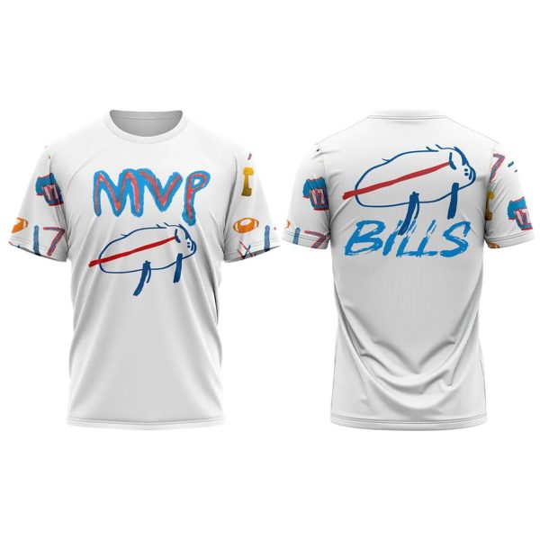 Bills Josh Allen 2025 Billustration Charlie Shirt