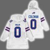 Bills Keon Coleman 0 Unisex Blanket Hoodie