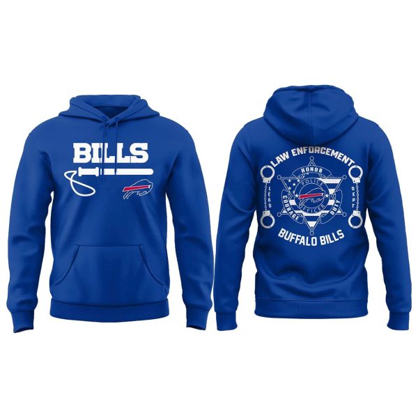 Bills Law Enforcement Appreciation 2025 Hoodie Joggers Cap