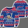 Bills Merry Kissmyass Santa Claus Ugly Christmas Sweater