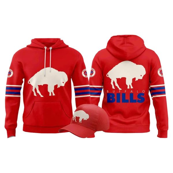 Bills Throwback A Legacy Reborn 2025 Classic Hoodie Joggers Cap 6