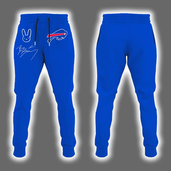 Bills x Bad Bunny Super Bowl LX Hoodie Joggers Cap 3