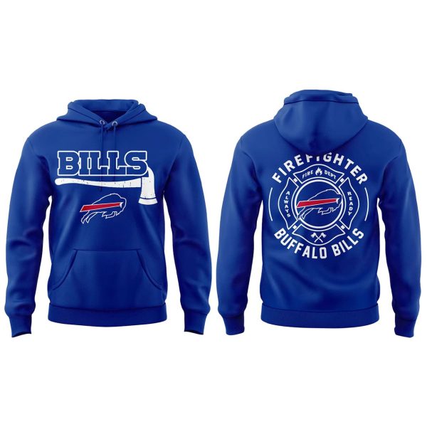 Bills x Firefighter Appreciation Day 2025 Hoodie Joggers Cap