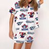 Blue Jays Baseball Satin Pajama Set