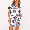 Blue Jays Baseball Satin Pajama Set 2