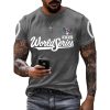 Blue Jays Baseball World Series 2025 Print Casual T Shirt 3