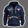 Blue Jays World Series 2025 Quarter Zip Hoodie 2