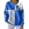 Blue Jays World Series 2025 Ribbed Pit Striped Sweatshirt