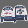 Blue Jays World Series Champions 2025 Ugly Christmas Sweater