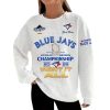 Blue Jays World Series Championship 2025 Waffle Sweatshirt 2