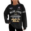 Blue Jays World Series Championship 2025 Waffle Sweatshirt 3
