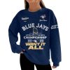 Blue Jays World Series Championship 2025 Waffle Sweatshirt 5