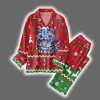 Blue Tiger Christmas Holiday Sleepwear