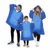 Blue Tiger Costume Blanket Hoodie 2