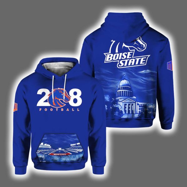Boise State The Front Porch Of Idaho Hoodie