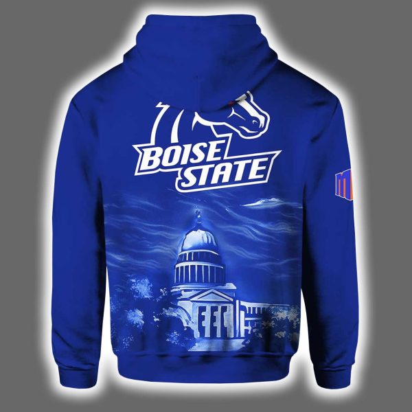 Boise State The Front Porch Of Idaho Hoodie 3