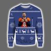 Brandon McManus Player Of The Week Broncos Ugly Christmas Sweater