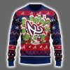 Braves 12 Grnch Xmas Day Ugly Christmas Sweater 2