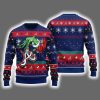 Braves Grnch Hand Ugly Christmas Sweater
