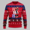 Braves HoHoHo Mickey Christmas Ugly Sweater