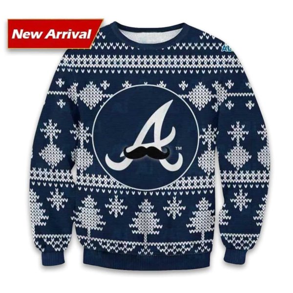 Braves Spencer Strider Ugly Christmas Sweater