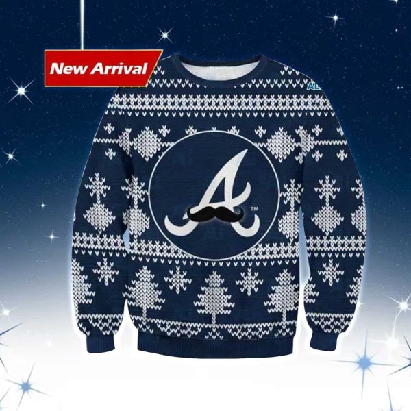 Braves Spencer Strider Ugly Christmas Sweater 2