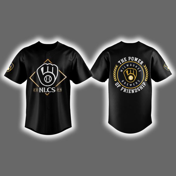 Brewers 2025 NLCS Champions The Power Of Friendship Jersey