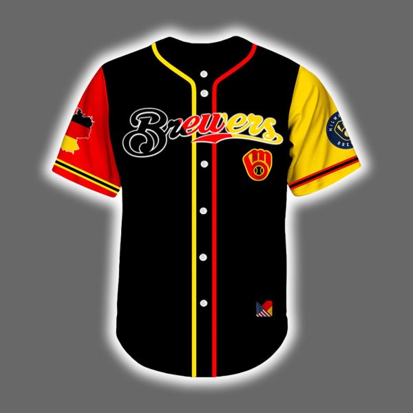 Brewers German Heritage Month 2025 Jersey 2