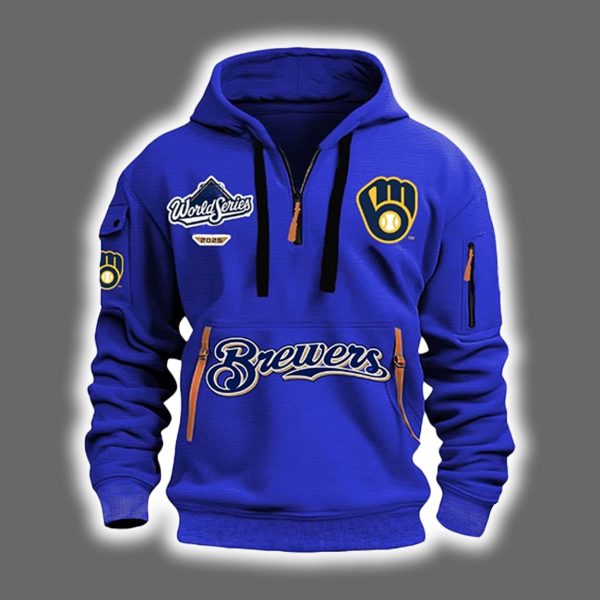 Brewers World Series 2025 Quarter Zip Hoodie