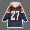 Broncos JK Dobbins 27 Blanket Hoodie 2