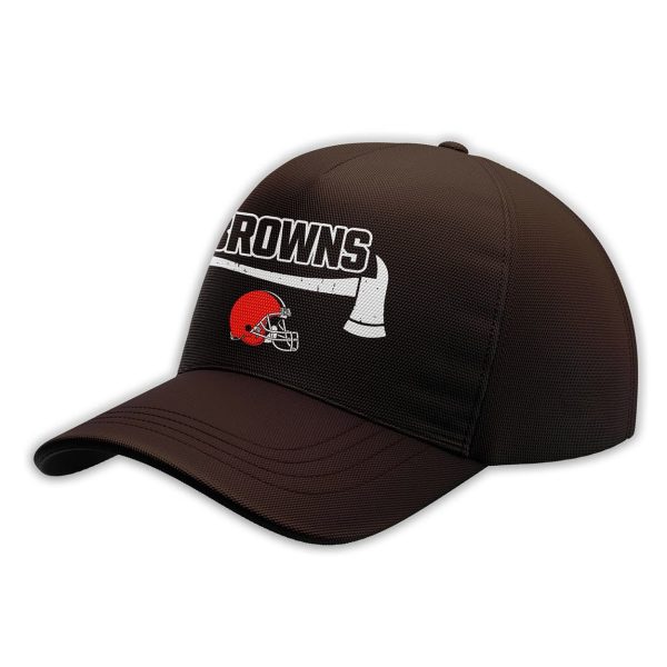 Browns x Firefighter Appreciation Day 2025 Hoodie Joggers Cap 3