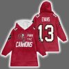 Buccaneers Fire The Cannons Evans 13 Unisex Blanket Hoodie
