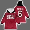 Buccaneers Raise The Hags Mayfield 6 Unisex Blanket Hoodie