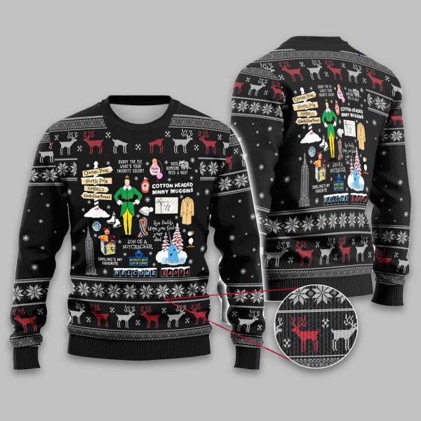 Buddy The Elf Ugly Christmas Sweater
