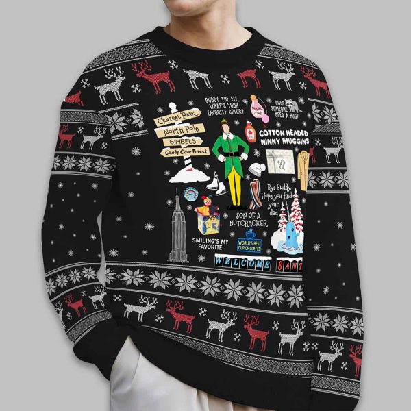 Buddy The Elf Ugly Christmas Sweater
