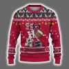 Bulldogs Football HO HO HO Ugly Christmas Sweater 2