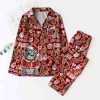Bulldogs Go Dawgs Christmas Pajamas Set 2