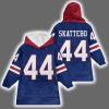 C.Skattebo 44 New York Football Unisex Blanket Hoodie
