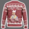 Calmer Than You Are The Big Lebowsk Ugly Christmas Sweater 3