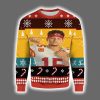 Captain Patrick Mahomes Ugly Christmas Sweater